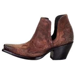 Women's Ariat Chocolate Wingtip Dixon Boot -Western Cowboy Equipment Store 10038306 2