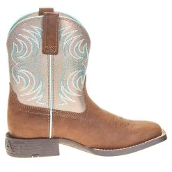 Ariat Youth Metallic Bronze Cowboy Boot 9 Ariat Youth Metallic Bronze Cowboy Boot -Western Cowboy Equipment Store 10038443 4