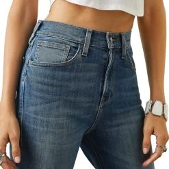 Ariat Women's High Rise Ultra Lucy Relaxed Straight Jean Fontana -Western Cowboy Equipment Store 10042220 03