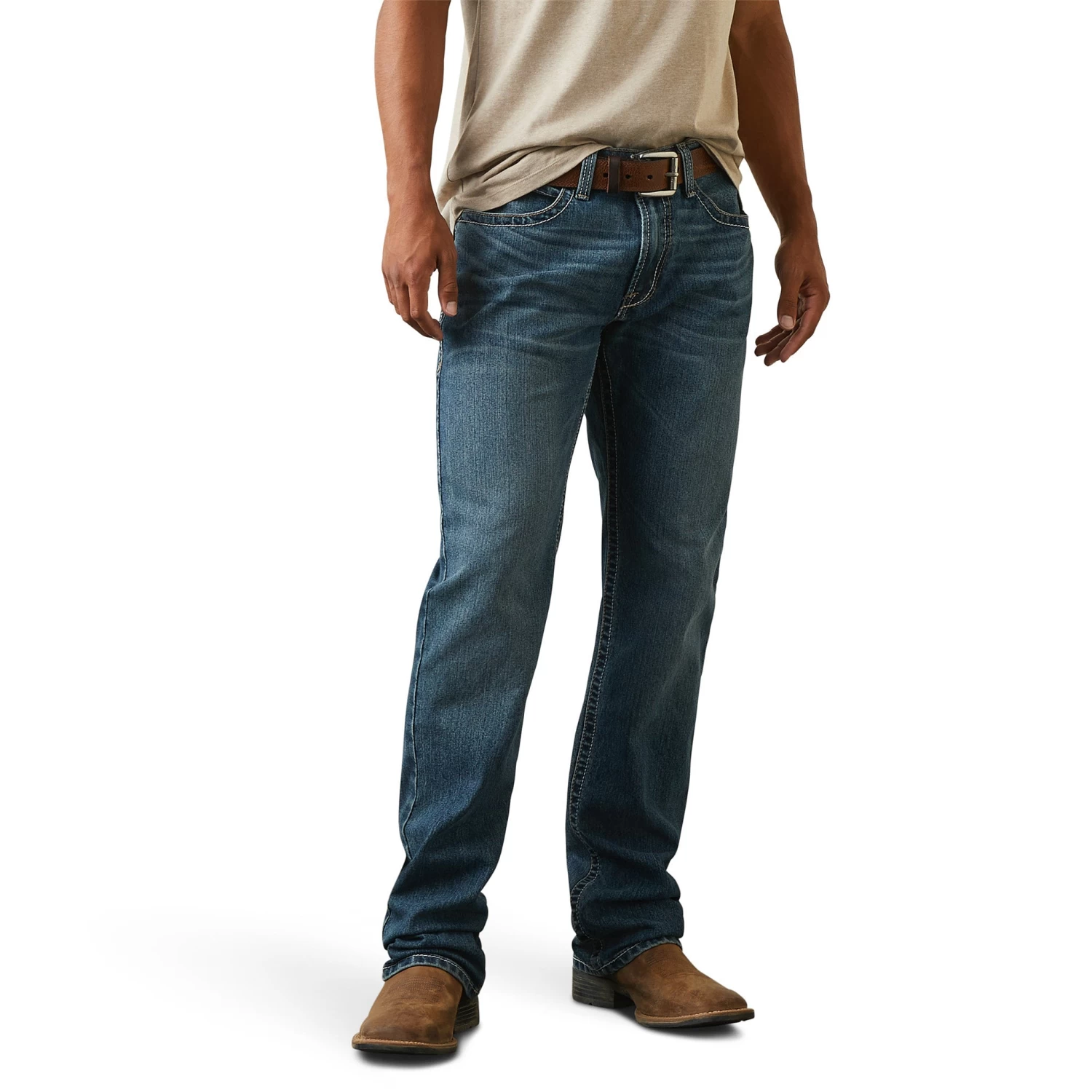 Ariat Men's M4 Relaxed Rafael Boot Cut Jean 2 Ariat Men's M4 Relaxed Rafael Boot Cut Jean - Image 2