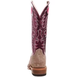 Ariat Women's Futurity Smokey Roughout/ Wine Patent 13 In Top Boot 7 Ariat Women's Futurity Smokey Roughout/ Wine Patent 13 In Top Boot -Western Cowboy Equipment Store 10047069 03