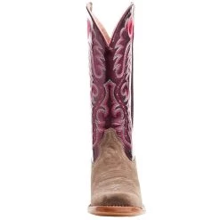 Ariat Women's Futurity Smokey Roughout/ Wine Patent 13 In Top Boot 9 Ariat Women's Futurity Smokey Roughout/ Wine Patent 13 In Top Boot -Western Cowboy Equipment Store 10047069 05