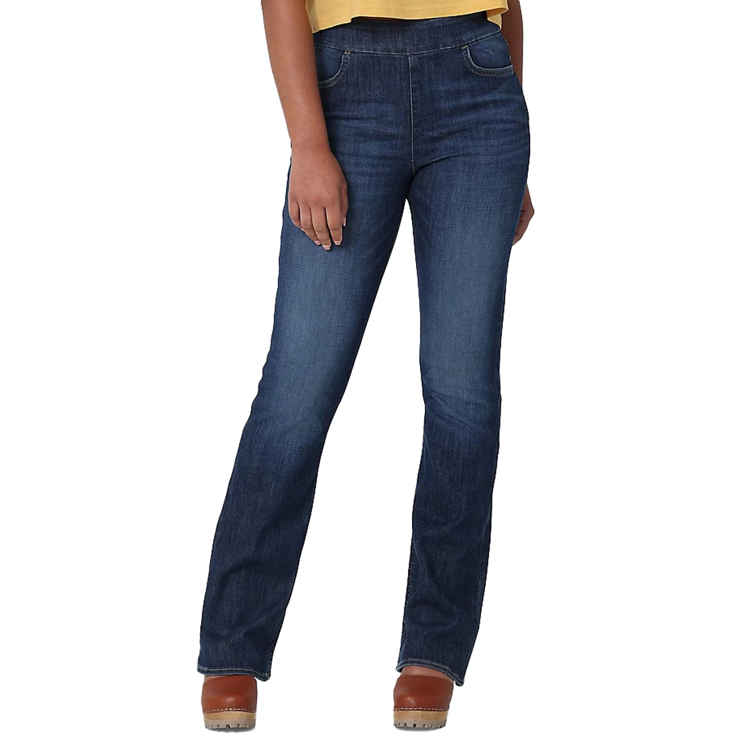 Wrangler Women's Retro Pull On Bootcut Jeans 2 Wrangler Women's Retro Pull On Bootcut Jeans - Image 2