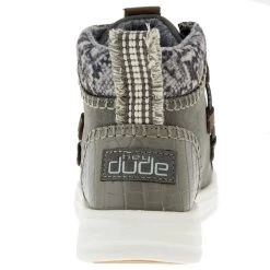 Heydude Women`s Hey Dude Eloise Recycled Leather Granite Casual -Western Cowboy Equipment Store 121893390 04