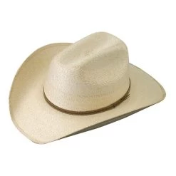 Atwood Hats Kid's 4X Palm Leaf Straw Cowboy Hat