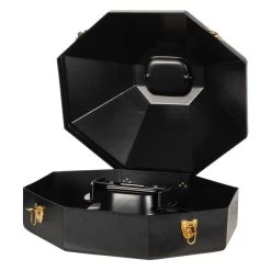 Hat Cans By Formco Black Buckaroo Hat Can 5in. Brim -Western Cowboy Equipment Store 1340 5