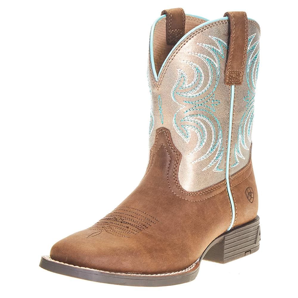 Ariat Youth Metallic Bronze Cowboy Boot 1 Ariat Youth Metallic Bronze Cowboy Boot
