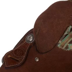 Nrs Competitors NRS Competitor Series Chocolate Youth Roughout Barrel Racing Saddle 9 Nrs Competitors NRS Competitor Series Chocolate Youth Roughout Barrel Racing Saddle -Western Cowboy Equipment Store 1411897Y 4