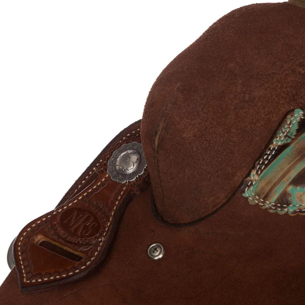 Nrs Competitors NRS Competitor Series Chocolate Youth Roughout Barrel Racing Saddle 5 Nrs Competitors NRS Competitor Series Chocolate Youth Roughout Barrel Racing Saddle - Image 5