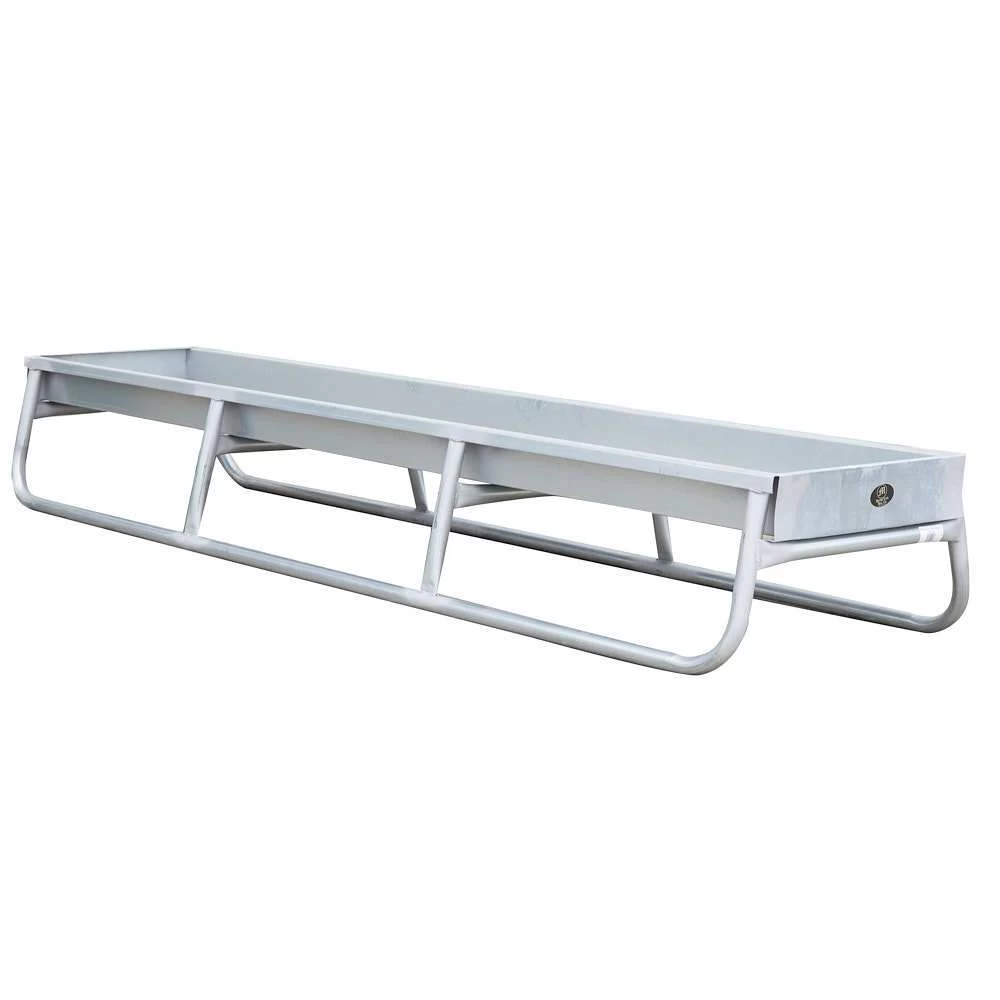 Quicksilver Galvanized Bunk Feeder 10' 1 Quicksilver Galvanized Bunk Feeder 10'