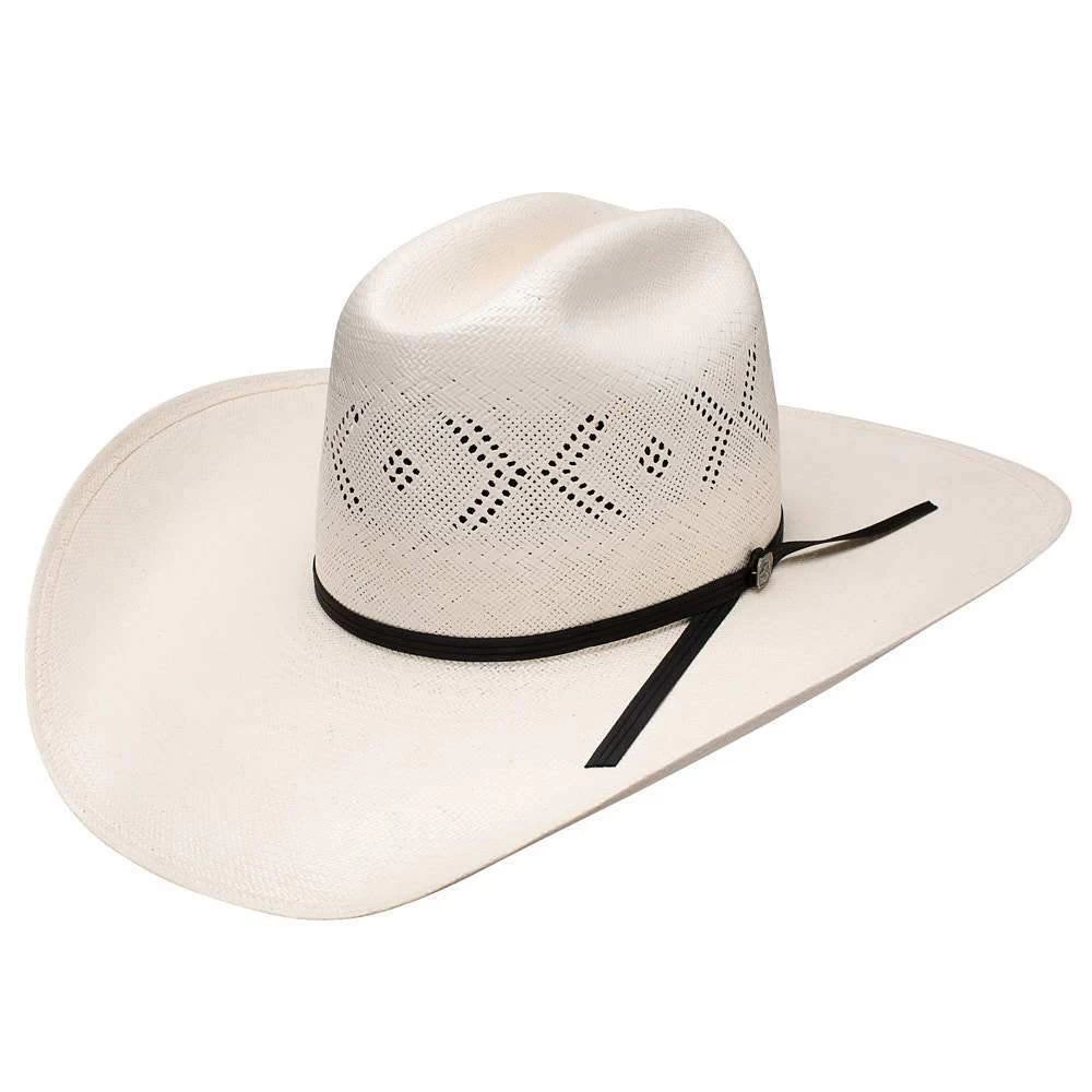 Resistol 20X Reins RB 4 1/2in. Brim Straw Cowboy Hat 1 Resistol 20X Reins RB 4 1/2in. Brim Straw Cowboy Hat