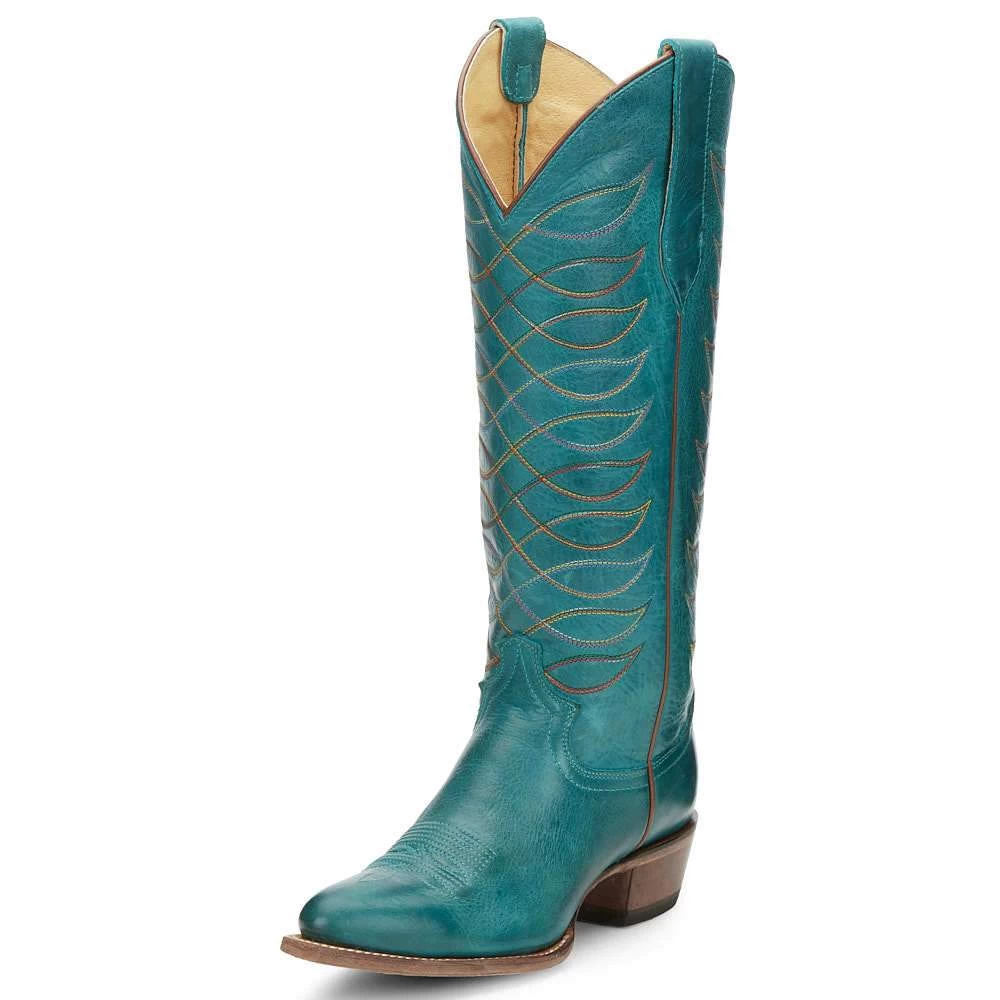 Justin Boots Women's Whitley Vintage Turquoise Justin Cowgirl Boots 1 Justin Boots Women's Whitley Vintage Turquoise Justin Cowgirl Boots