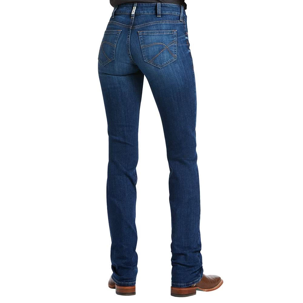 Ariat Women's R.E.A.L. Mid Rise Candace Straight Jean 1 Ariat Women's R.E.A.L. Mid Rise Candace Straight Jean