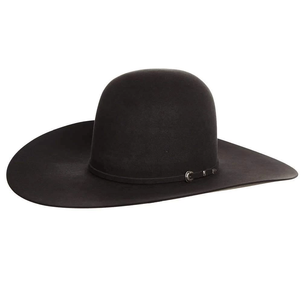 Rodeo King 7X Charcoal 5in. Brim Open Crown Felt Cowboy Hat