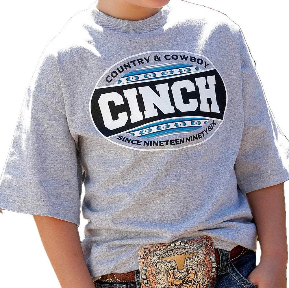 Cinch Boys Gray Graphic T-Shirt 1 Cinch Boys Gray Graphic T-Shirt