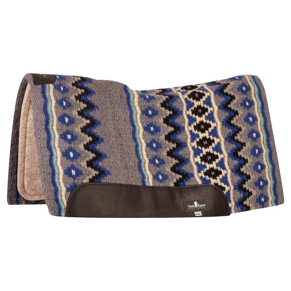 Classic ESP Blanket Top 1 Inch Contoured Saddle Pad 34X38 1 Classic ESP Blanket Top 1 Inch Contoured Saddle Pad 34X38
