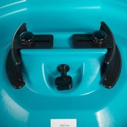 Hat Cans By Formco Electric Blue Stackable Western Hat Can -Western Cowboy Equipment Store 2310 17 2