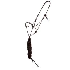 Classic Econo Halter And 9-Foot Leadrope 11 Classic Econo Halter And 9-Foot Leadrope -Western Cowboy Equipment Store 241613 789089