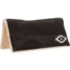 Mustang Black Countoured Navajo Pony Saddle Pad