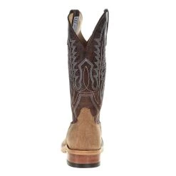 Anderson Bean Men's American Distressed Buffalo 13in. Chocolate Mad Cat Top Crepe Sole -Western Cowboy Equipment Store 321277 3