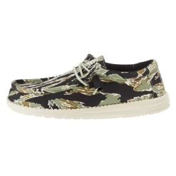 Heydude Men's Hey Dude Wally Tiger Camo Casual Shoe -Western Cowboy Equipment Store 40004 9CJ 03