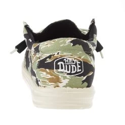 Heydude Men's Hey Dude Wally Tiger Camo Casual Shoe -Western Cowboy Equipment Store 40004 9CJ 04