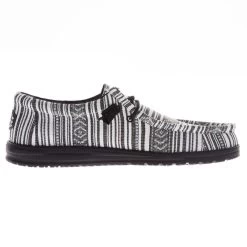 Heydude Men's Hey Dude Wally Serape Black Gravel Casual Shoe -Western Cowboy Equipment Store 40017 0YB 05
