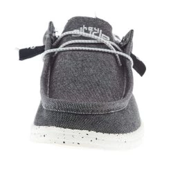 Heydude Men's Hey Dude Wally Stretch Canvas Opal Black -Western Cowboy Equipment Store 40022 1HX 05