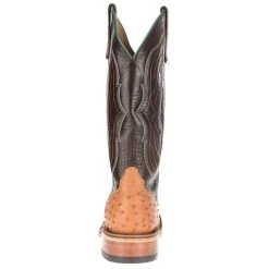 Anderson Bean NRS Ride Ready Women's Cognac Mad Dog Full Quill Ostrich Boots 7 Anderson Bean NRS Ride Ready Women's Cognac Mad Dog Full Quill Ostrich Boots -Western Cowboy Equipment Store 4076M 3