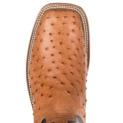 Anderson Bean NRS Ride Ready Women's Cognac Mad Dog Full Quill Ostrich Boots 9 Anderson Bean NRS Ride Ready Women's Cognac Mad Dog Full Quill Ostrich Boots -Western Cowboy Equipment Store 4076M 5