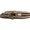 NRS Braided Rawhide Reata Ranch Rope