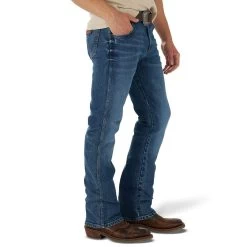 Wrangler Men's Retro 77 Slim Jeans -Western Cowboy Equipment Store 77MWZMP 4