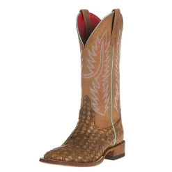 Macie Bean Women's Unbeweveable Crazy Train-13in Honey Crazy Boots