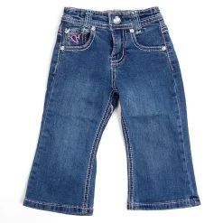 COWBOY HARDWARE Girls Cowgirl Hardware Toddler Jeans -Western Cowboy Equipment Store 802089 450 4
