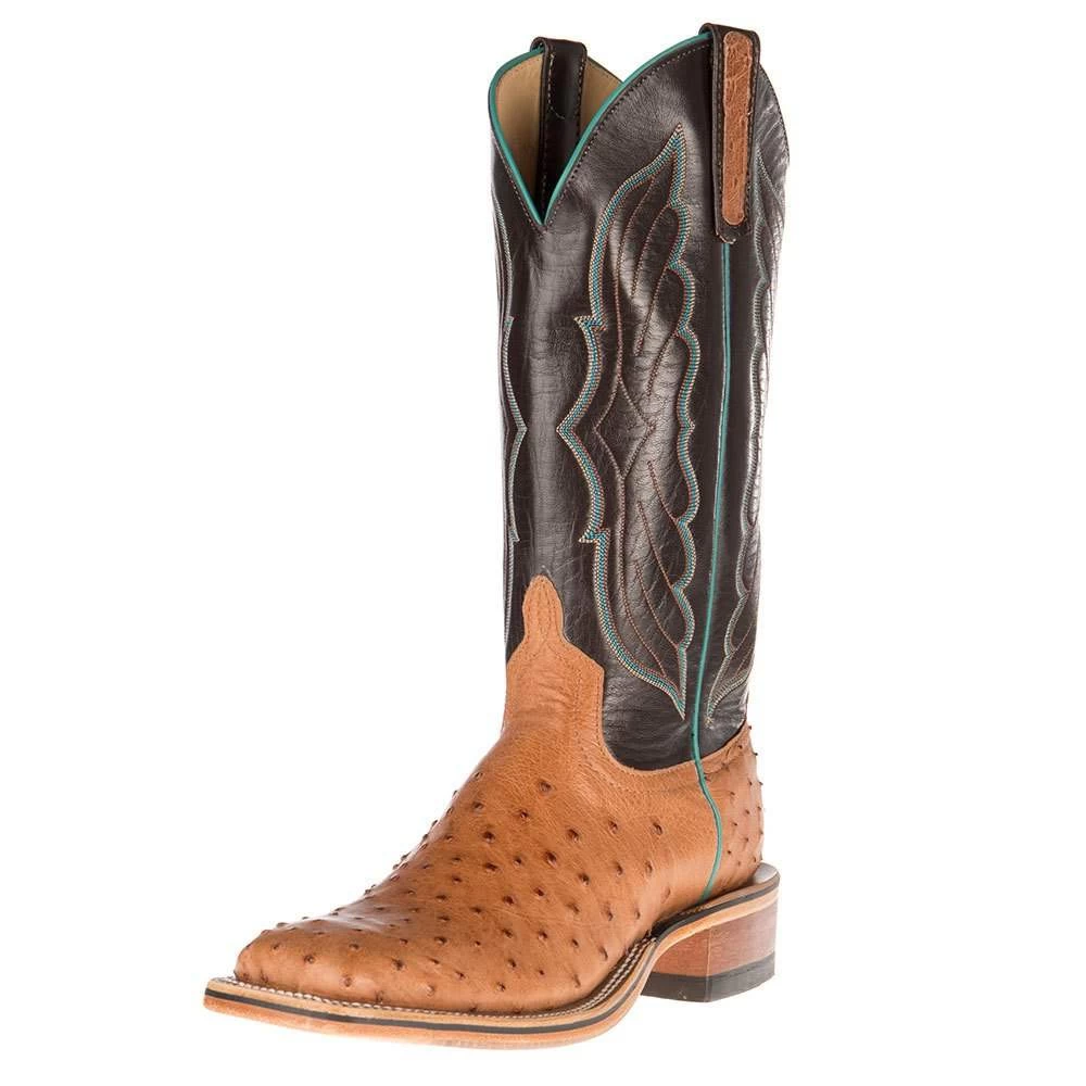 Anderson Bean NRS Ride Ready Women's Cognac Mad Dog Full Quill Ostrich Boots 1 Anderson Bean NRS Ride Ready Women's Cognac Mad Dog Full Quill Ostrich Boots