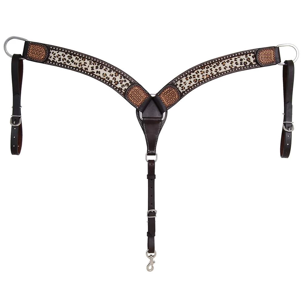Rafter T Ranch Company Leopard Breast Collar 2 Rafter T Ranch Company Leopard Breast Collar - Image 2