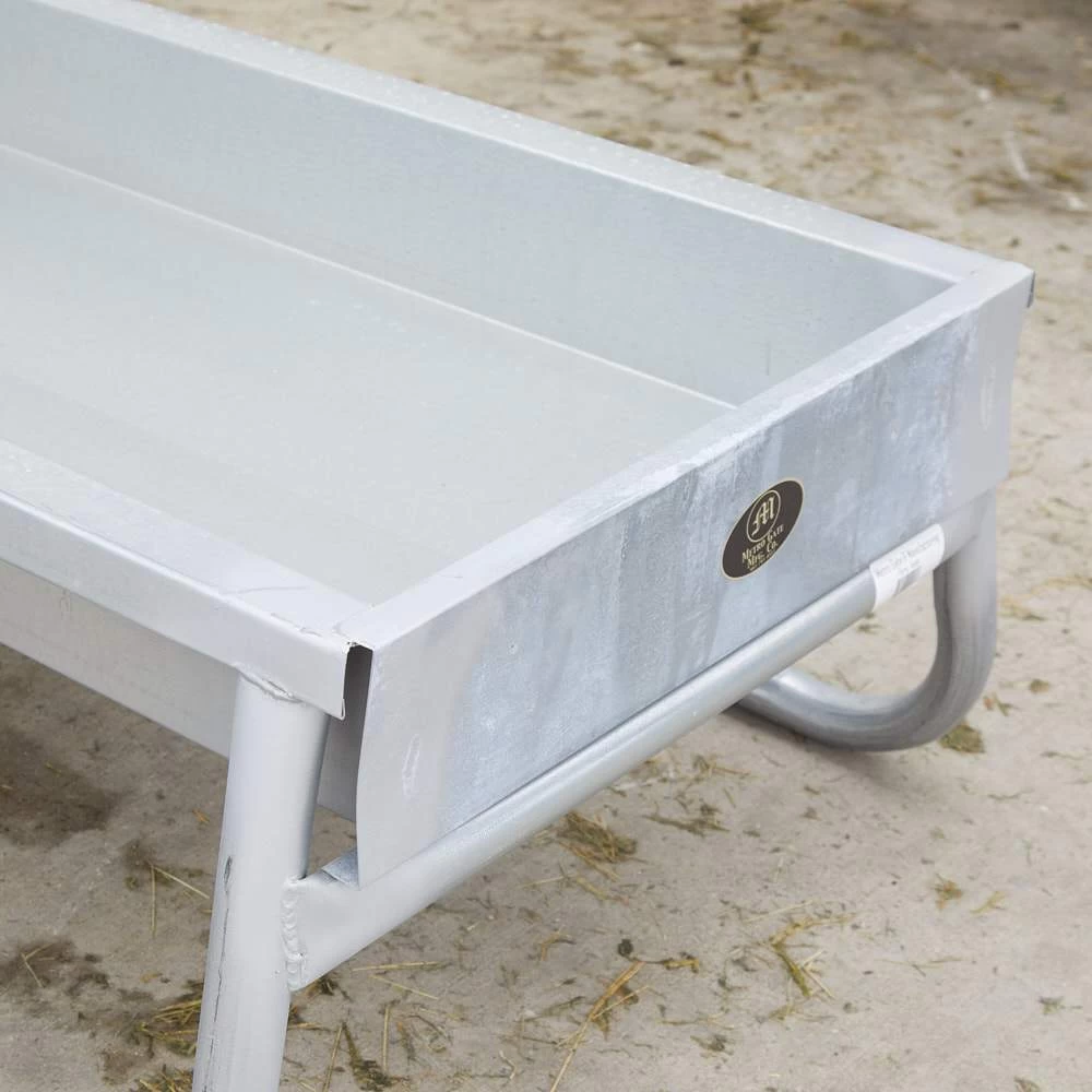 Quicksilver Galvanized Bunk Feeder 10' 2 Quicksilver Galvanized Bunk Feeder 10' - Image 2