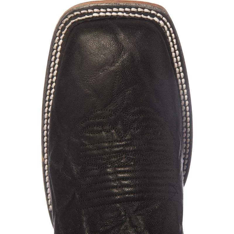 Men's Justin Bent Rail Black Wildebeest Cowboy Boots 5 Men's Justin Bent Rail Black Wildebeest Cowboy Boots - Image 5