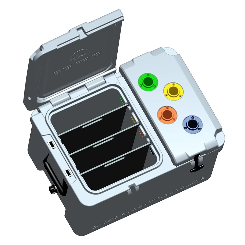 Cross Five Cattle Coolers 4 Holster Chute Side Cooler 2 Cross Five Cattle Coolers 4 Holster Chute Side Cooler - Image 2