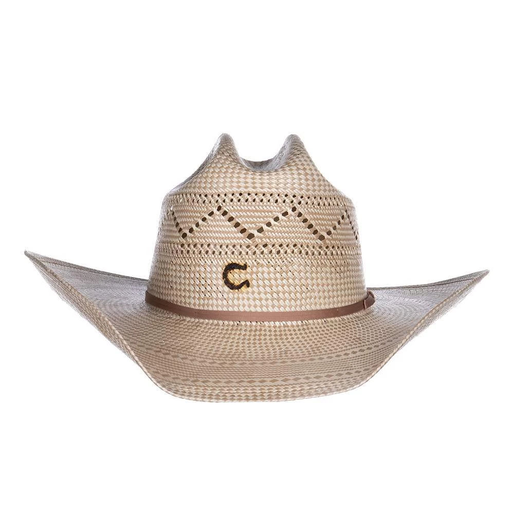 Charlie 1 Horse Sniper 4 1/4in. Brim Straw Cowboy Hat 2 Charlie 1 Horse Sniper 4 1/4in. Brim Straw Cowboy Hat - Image 2