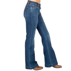 7 For All Mankind Women's Mankind Medium Melrose Dojo -Western Cowboy Equipment Store EW115Y912B 2