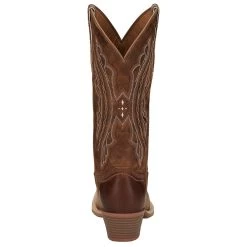 Justin Boots Women`s Rein Waxy Tan 12` Sand Brown Top -Western Cowboy Equipment Store JST 006 L2962 3