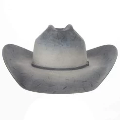 Jw Brooks Custom Hats 50X Blue Roan 4 1/2in. Brim Felt Cowboy Hat -Western Cowboy Equipment Store JWB 50XBLUEROAN45 4