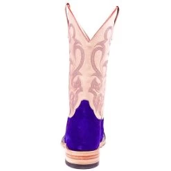 Macie Bean Women's Top Hand Bean Purple Suede Cowgirl Boot -Western Cowboy Equipment Store M2026 4