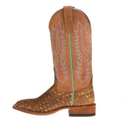 Macie Bean Women's Unbeweveable Crazy Train-13in Honey Crazy Boots -Western Cowboy Equipment Store M9092 2