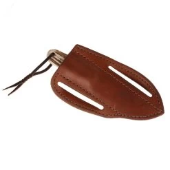 Nrs Ranch Knives Cowtown Knife Abilene W/ Plain Leather Pancake Sheath 8 Nrs Ranch Knives Cowtown Knife Abilene W/ Plain Leather Pancake Sheath -Western Cowboy Equipment Store NRS AKPS 5