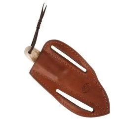 Nrs Ranch Knives Cowtown Knife Abilene W/ Plain Leather Pancake Sheath 9 Nrs Ranch Knives Cowtown Knife Abilene W/ Plain Leather Pancake Sheath -Western Cowboy Equipment Store NRS AKPS 6