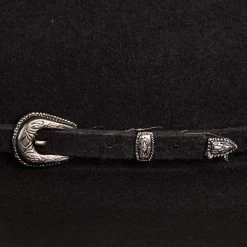 Rodeo King 7X Charcoal 5in. Brim Open Crown Felt Cowboy Hat -Western Cowboy Equipment Store RK315 21