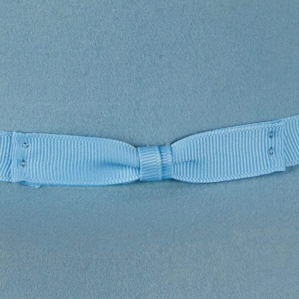 Rodeo King 7X Powder Blue 4 Inch Brim Open Crown Felt Hat 2 Rodeo King 7X Powder Blue 4 Inch Brim Open Crown Felt Hat - Image 2