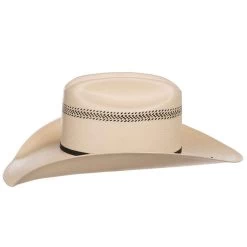 Resistol 10X Leland 4 /4in. Brim Straw Cowboy Hat -Western Cowboy Equipment Store RSLELA 684281 2
